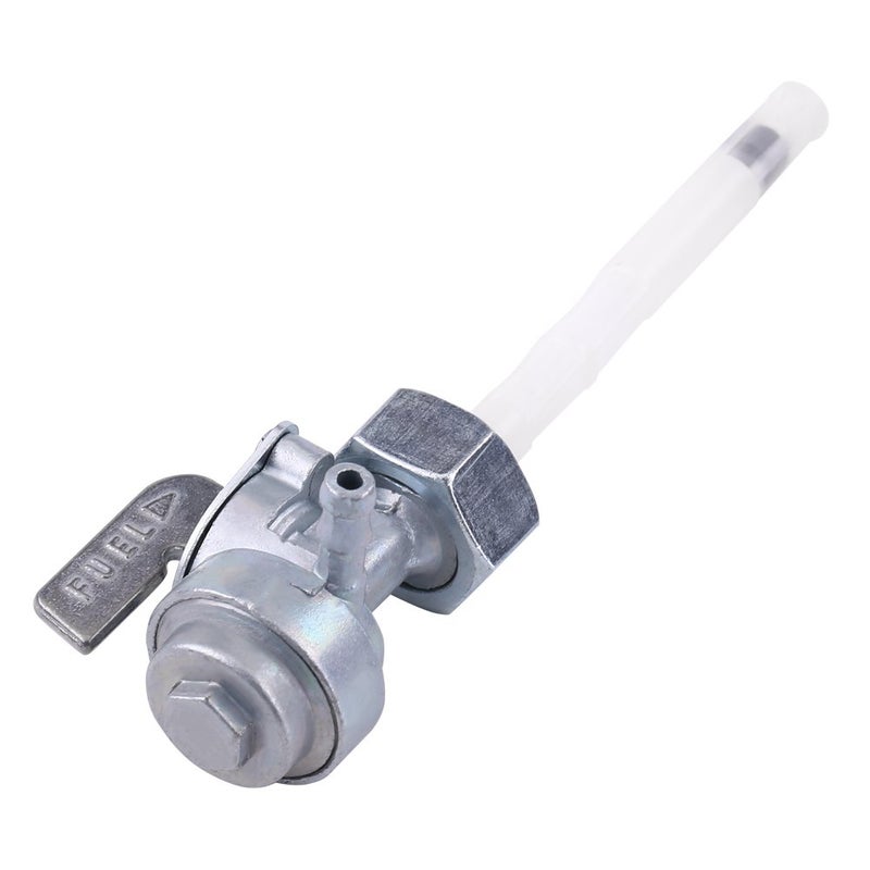 Miskall Motorcycle Fuel Switch, Gas Fuel Petcock Valve Switch Motorcycle Fuel On/Off Valve Switch Petcock Oil Tank Hose Tap For Honda 125cc CG 125 Engine - Image 3